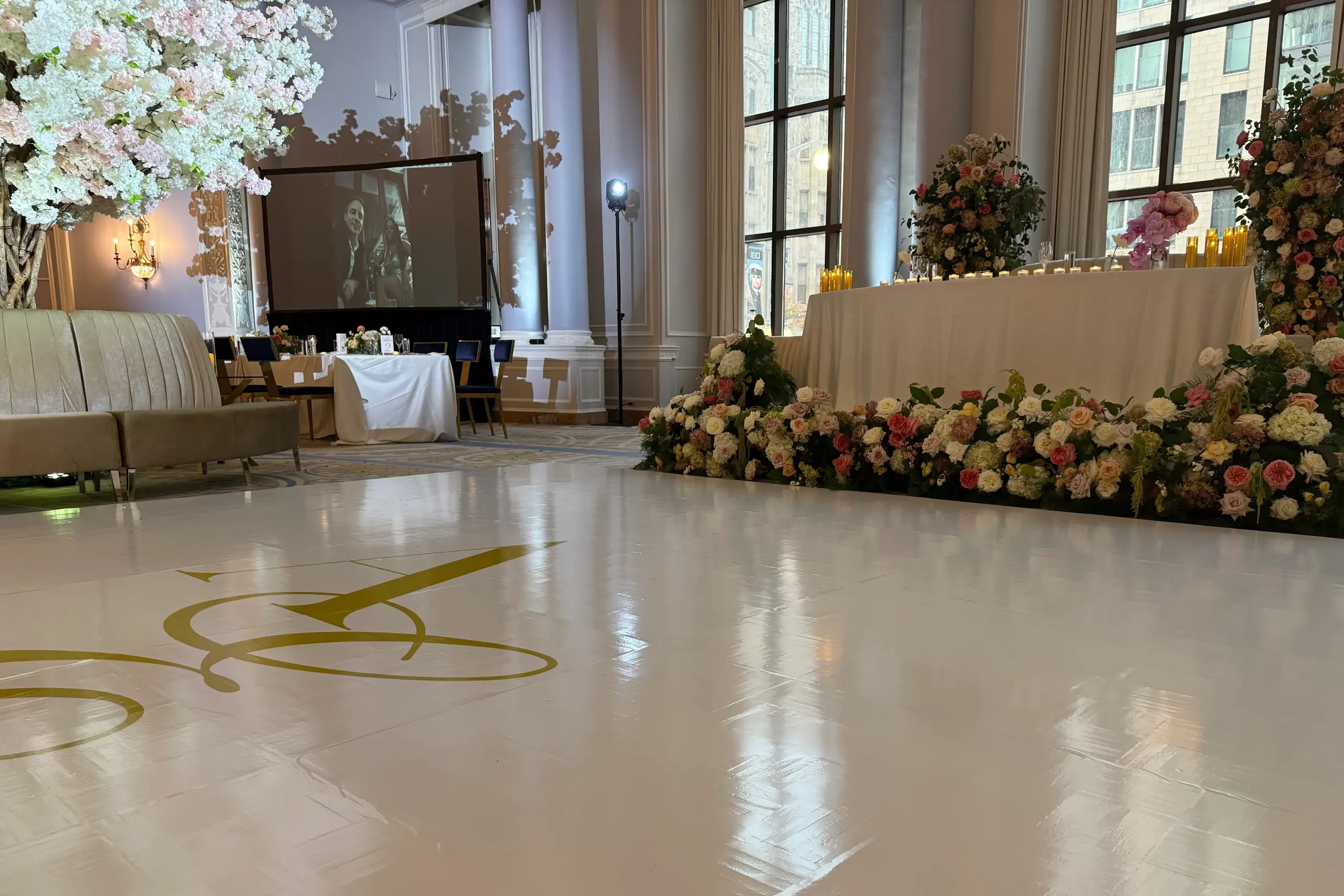 Ottawa Dancefloor wraps at Chateau Laurier!